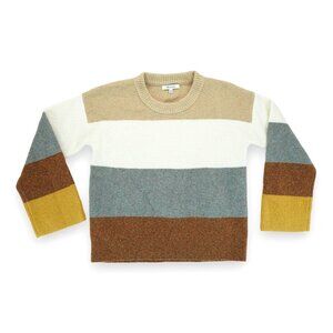 Madewell Stripe Oversize Sweater Bell‎ Sleeve Size XXS